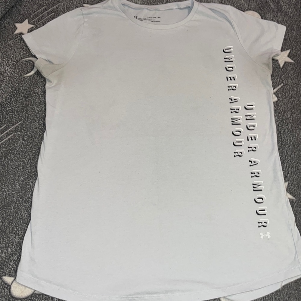 Under Armour light blue/grey shirt